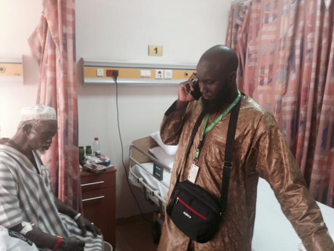 Blessé dans la bousculade de Mina, le pélerin Baba Tounkara se porte bien Blessé dans la bousculade de Mina, le pélerin Baba Tounkara se porte bien