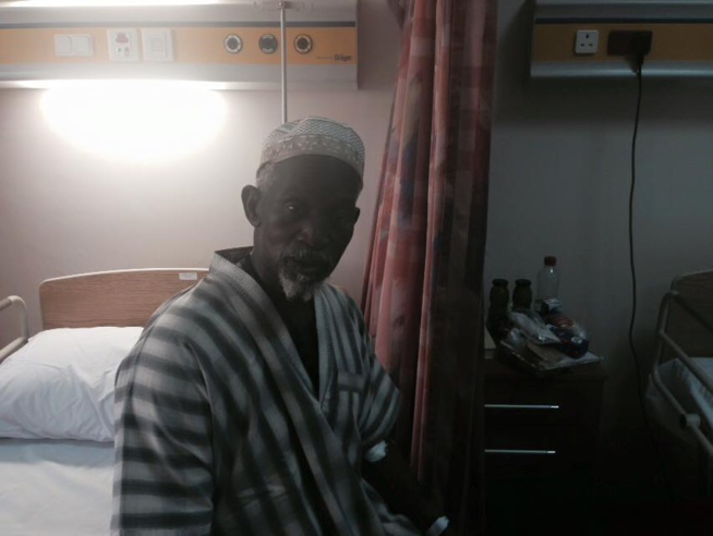 Blessé dans la bousculade de Mina, le pélerin Baba Tounkara se porte bien Blessé dans la bousculade de Mina, le pélerin Baba Tounkara se porte bien