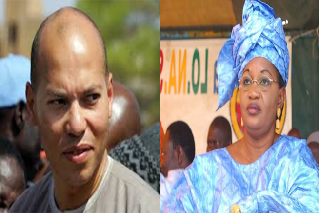 REBEUSS : Aïda Mbodj présente à Karim Wade les résultats de sa pétition REBEUSS : Aïda Mbodj présente à Karim Wade les résultats de sa pétition