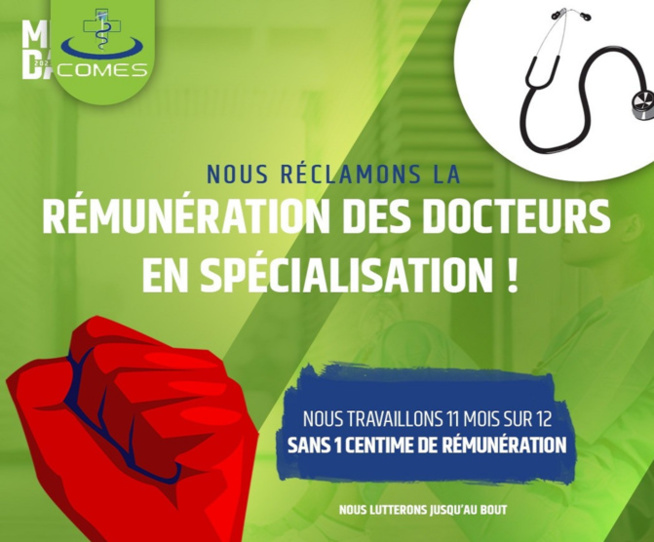 Ils réclament la satisfaction de leurs doléances : Des médecins en spécialisation décrètent 72h de grève Ils réclament la satisfaction de leurs doléances : Des médecins en spécialisation décrètent 72h de grève