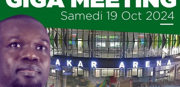 Giga meeting de Pastef : «Les billets de 1000 F CFA se vendent comme du petit pain» Giga meeting de Pastef : «Les billets de 1000 F CFA se vendent comme du petit pain»