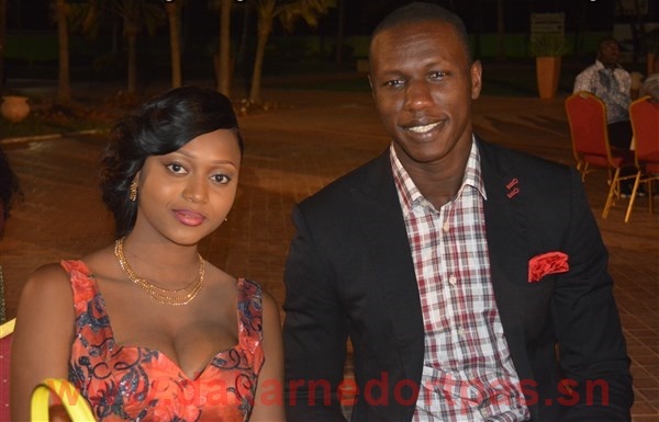 Gorgui Sy Dieng en compagnie de son épouse Gorgui Sy Dieng en compagnie de son épouse
