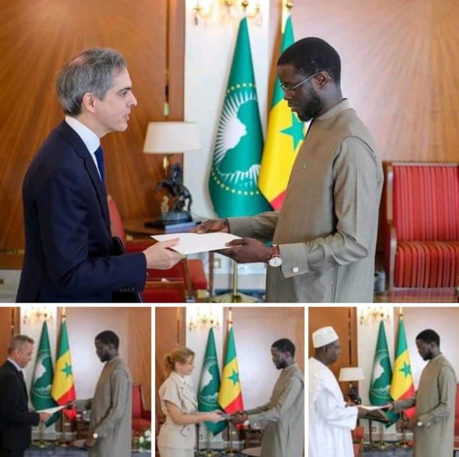 Quatre diplomates nouvellement accrédités à Dakar Quatre diplomates nouvellement accrédités à Dakar