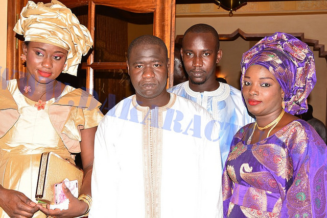 Les images du mariage de Bamba Diop, fils de Pape Diop, ancien Président de l’Assemblée nationale