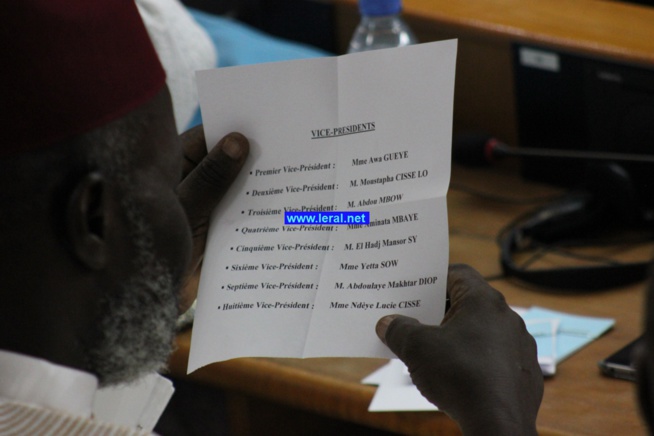 Exclusif: Voici la composition du bureau de l'Assemblée nationale (documents) Exclusif: Voici la composition du bureau de l'Assemblée nationale (documents)