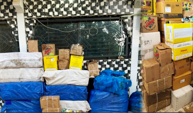 Kaolack : des faux médicaments et de la drogue d’une contrevaleur de 523 millions saisis par la douane Kaolack : des faux médicaments et de la drogue d’une contrevaleur de 523 millions saisis par la douane