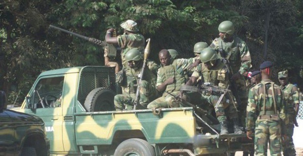 Casamance: Quatre soldés blessés dans une embuscade rebelle entre Badiana et Djignaky Casamance: Quatre soldés blessés dans une embuscade rebelle entre Badiana et Djignaky