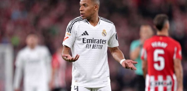 Espagne: le Real Madrid sombre à Bilbao, Mbappé rate encore un penalty Espagne: le Real Madrid sombre à Bilbao, Mbappé rate encore un penalty
