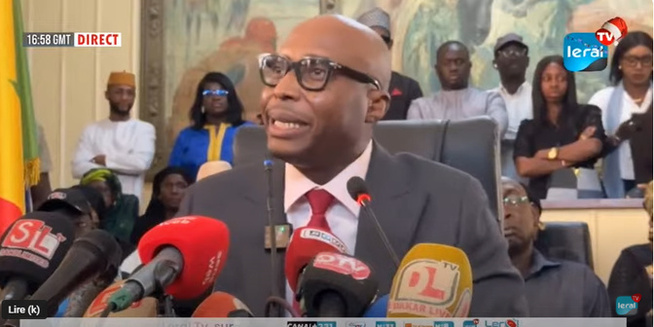 Intervention des forces de l'ordre à la mairie de Dakar: Barthélémy Dias dénonce une tentative de dictature Intervention des forces de l'ordre à la mairie de Dakar: Barthélémy Dias dénonce une tentative de dictature