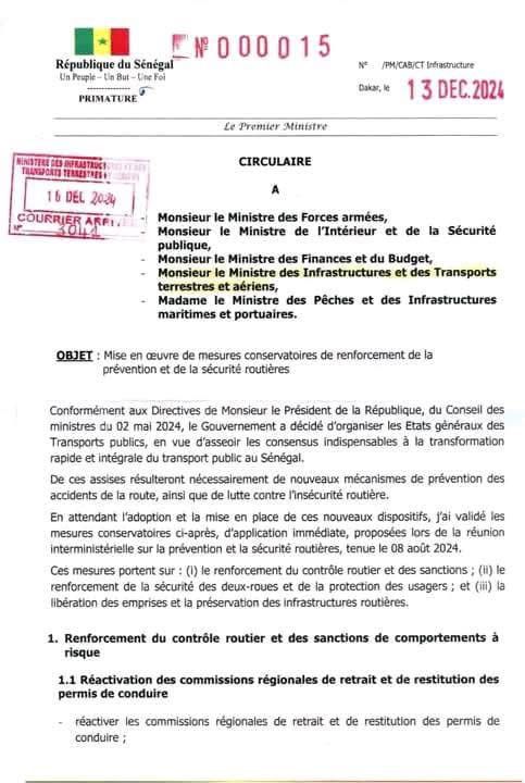 Le PM prend une décision d’appliquer des mesures de prévention Le PM prend une décision d’appliquer des mesures de prévention