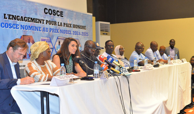 Prix Nobel De La Paix 2025 :le Collectif Sénégalais des organisations de la société civile nommé parmi les trois finalistes Prix Nobel De La Paix 2025 :le Collectif Sénégalais des organisations de la société civile nommé parmi les trois finalistes