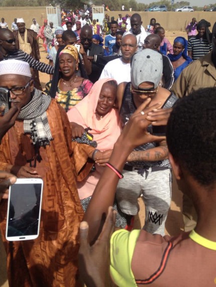 Aéré Lao (Fouta): Retrouvailles émouvantes entre ‪Elhadji‬ Diouf et sa tante