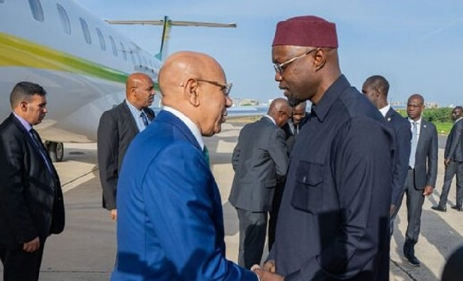 Visite officielle de trois jours : Le PM Ousmane Sonko en Mauritanie, pour renforcer la coopération bilatérale et le partenariat énergétique Visite officielle de trois jours : Le PM Ousmane Sonko en Mauritanie, pour renforcer la coopération bilatérale et le partenariat énergétique