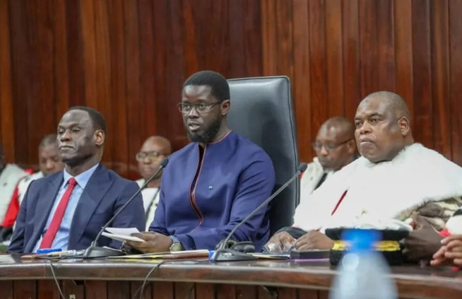Rentrée des Cours et Tribunaux : Bassirou Diomaye Faye plaide pour une justice éthique et cohésive Rentrée des Cours et Tribunaux : Bassirou Diomaye Faye plaide pour une justice éthique et cohésive