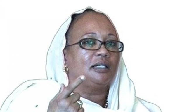 Fatimé Raymonne Habré en deuil Fatimé Raymonne Habré en deuil