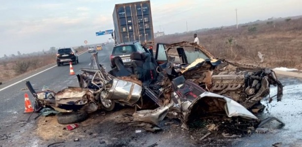 Accident sur l'autoroute IlaTouba : le bilan s'alourdit Accident sur l'autoroute IlaTouba : le bilan s'alourdit