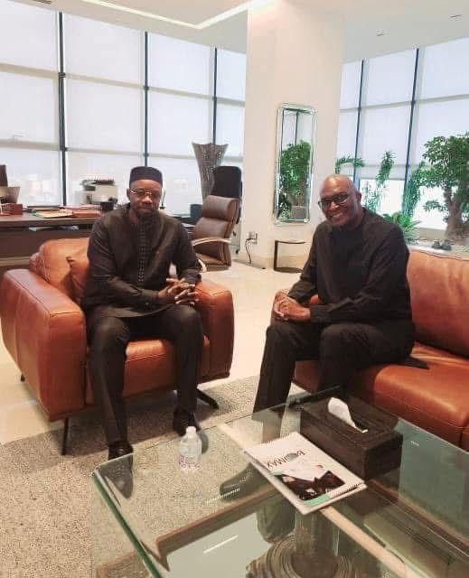 Mr Babacar Ngom ( Sedima) reçu par le Premier ministre Ousmane SONKO. Mr Babacar Ngom ( Sedima) reçu par le Premier ministre Ousmane SONKO.