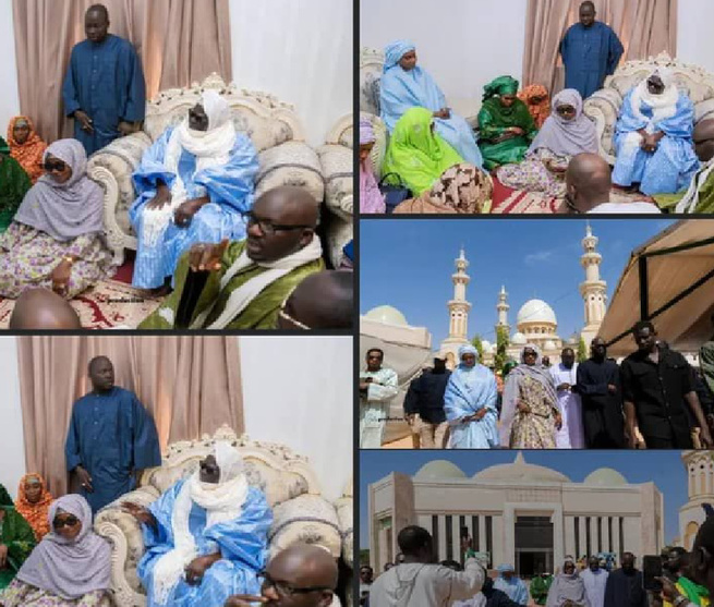 Magal de Porokhane : La Première Dame Marie Khone Faye reçue par le Khalife général des Mourides Serigne Mountakha Magal de Porokhane : La Première Dame Marie Khone Faye reçue par le Khalife général des Mourides Serigne Mountakha
