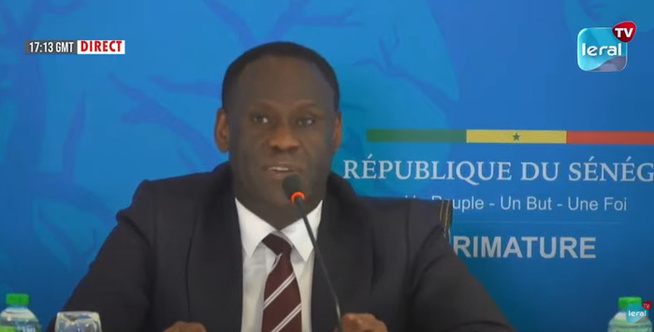 Des poursuites pénales envisagées après la publication du rapport de la Cour des comptes, selon Ousmane Diagne Des poursuites pénales envisagées après la publication du rapport de la Cour des comptes, selon Ousmane Diagne