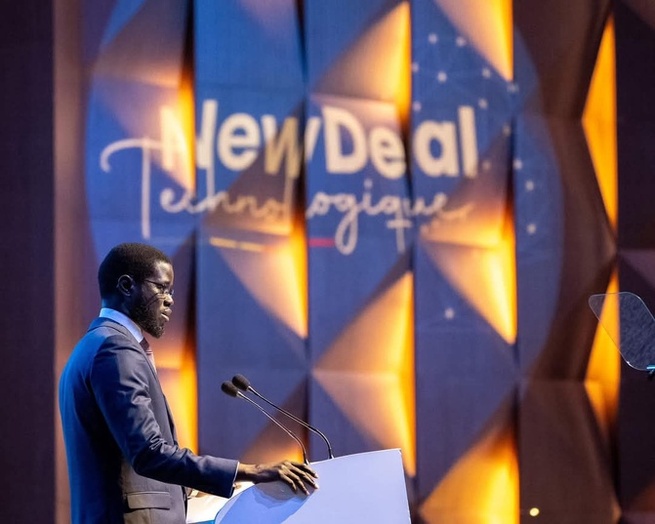 Lancement du New Deal Technologique : Discours du président de la République, Bassirou Diomaye Diakhar Faye (Intégral) Lancement du New Deal Technologique : Discours du président de la République, Bassirou Diomaye Diakhar Faye (Intégral)