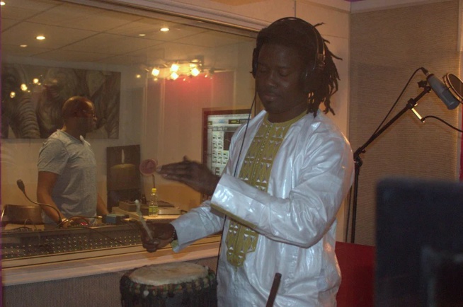 Ablaye Mbaye en studio pour la finalisation de son prochain album Ablaye Mbaye en studio pour la finalisation de son prochain album