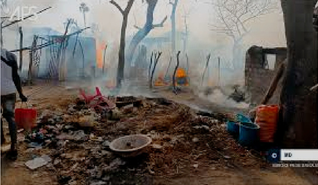 Un sinistre signalé à Kédougou : Une partie du village de Bantako ravagée par un incendie Un sinistre signalé à Kédougou : Une partie du village de Bantako ravagée par un incendie