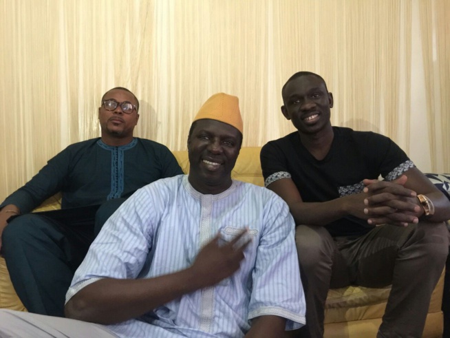 Quand Pape Diouf rend visite à son grand frére Fallou Dieng.