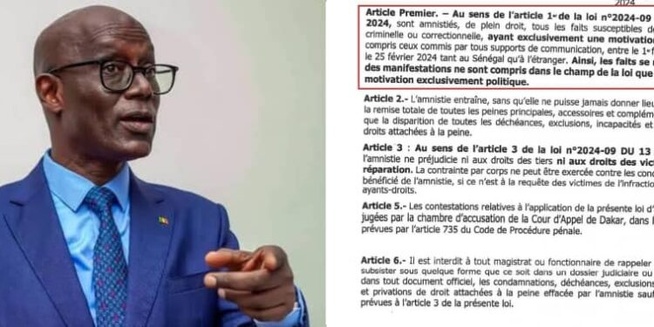 Proposition de loi d’abrogation partielle de l’amnistie : « Pastef veut protéger ses militants et livrer les autres », selon Thierno Alassane Sall Proposition de loi d’abrogation partielle de l’amnistie : « Pastef veut protéger ses militants et livrer les autres », selon Thierno Alassane Sall
