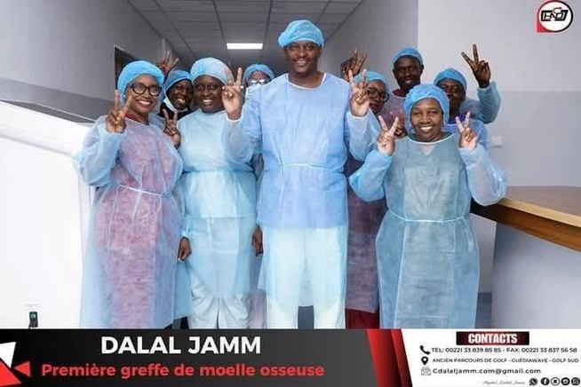 HEMATO-CLINIQUE /UNE GRANDE PREMIERE AU SENEGAL: la première greffe de moelle osseuse réussie avec brio HEMATO-CLINIQUE /UNE GRANDE PREMIERE AU SENEGAL: la première greffe de moelle osseuse réussie avec brio