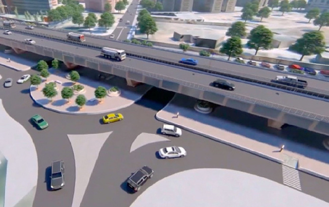 Mobilité urbaine : L’État entame le remplacement des barrières endommagées de BN4 de l’autopont de Keur Mbaye Fall Mobilité urbaine : L’État entame le remplacement des barrières endommagées de BN4 de l’autopont de Keur Mbaye Fall