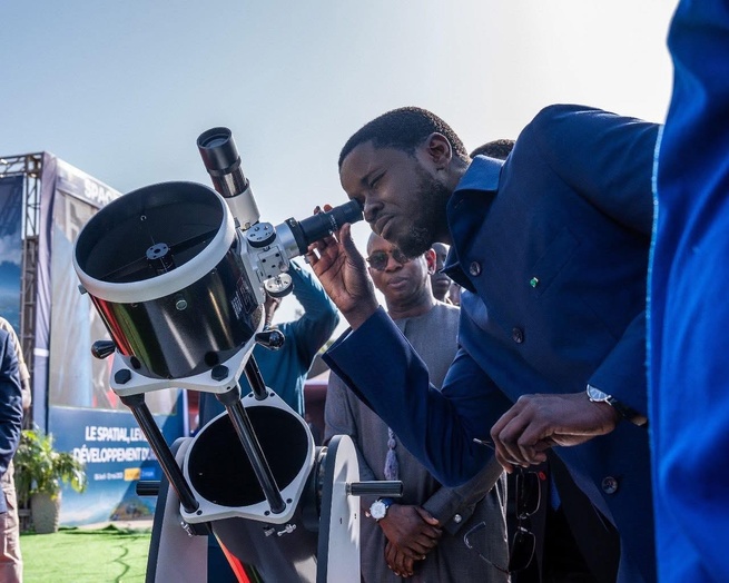 «Je viens de présider le lancement officiel de la 2ème édition de la Caravane nationale de l’espace #SPACEBUS2025 »(Président Diomaye Faye) «Je viens de présider le lancement officiel de la 2ème édition de la Caravane nationale de l’espace #SPACEBUS2025 »(Président Diomaye Faye)