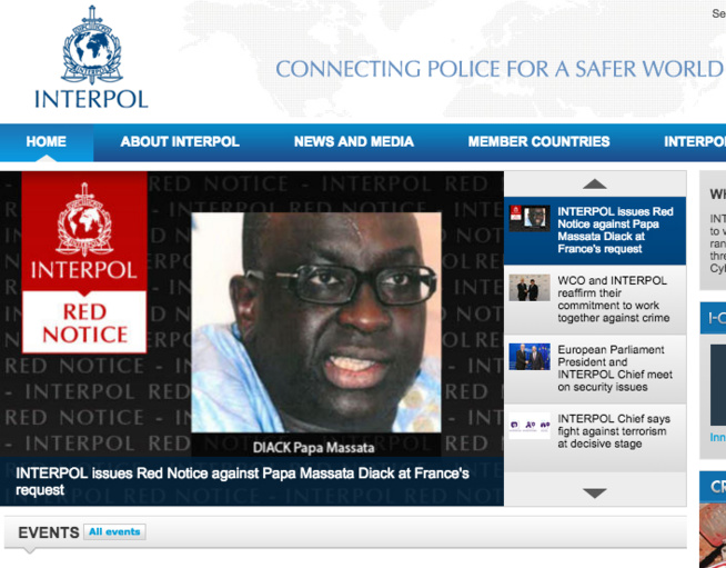 Diack fils recherché par Interpol : Le Sénégal va-t-il livrer Papa Massata?