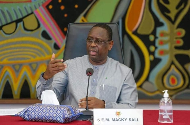 Le Président Macky Sall  à la session de printemps d’Atlantic Council à Washington.