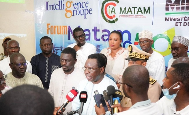 Forum Matam 2050 : Le ministre Serigne Guèye Diop lance un appel à l’industrialisation du pôle Nord-Est Forum Matam 2050 : Le ministre Serigne Guèye Diop lance un appel à l’industrialisation du pôle Nord-Est