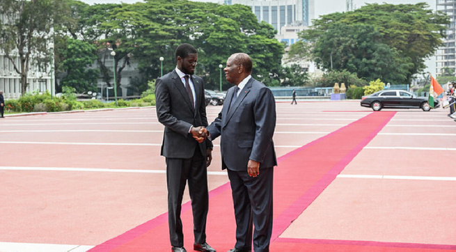 Coopération économique : Le président Bassirou Diomaye Faye à Abidjan pour l’Africa CEO Forum 2025