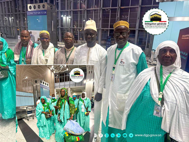 Hajj 2025- arrivée du premier vol à Médine : Les premiers pèlerins sénégalais accueillis à Médine dans la ferveur et la foi Hajj 2025- arrivée du premier vol à Médine : Les premiers pèlerins sénégalais accueillis à Médine dans la ferveur et la foi