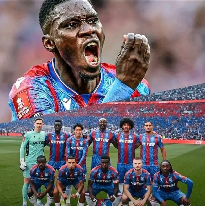 Football : Vainqueur de la FA CUP avec Crystal Palace face à Manchester City, Ismaïla Sarr entre dans l'histoire