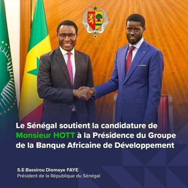 Amadou Hott le candidat de Diomaye perd devant la Mauritanie la tète du BAD