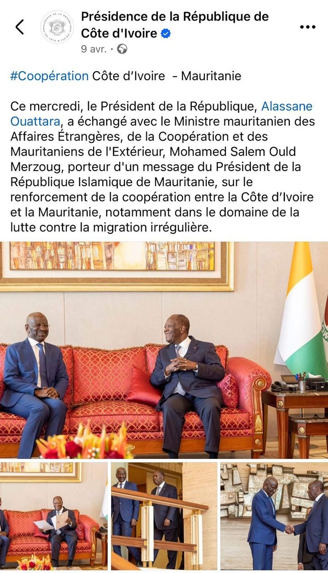 Monsieur Amadou HOtt qui n’a pas démérité.Réactions des internautes