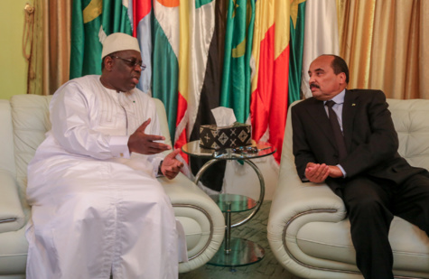Le Président Macky Sall se rend en Mauritanie aujourd'hui Le Président Macky Sall se rend en Mauritanie aujourd'hui