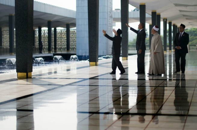 Etats-Unis: Obama se rend dans une mosquée à Baltimore Etats-Unis: Obama se rend dans une mosquée à Baltimore