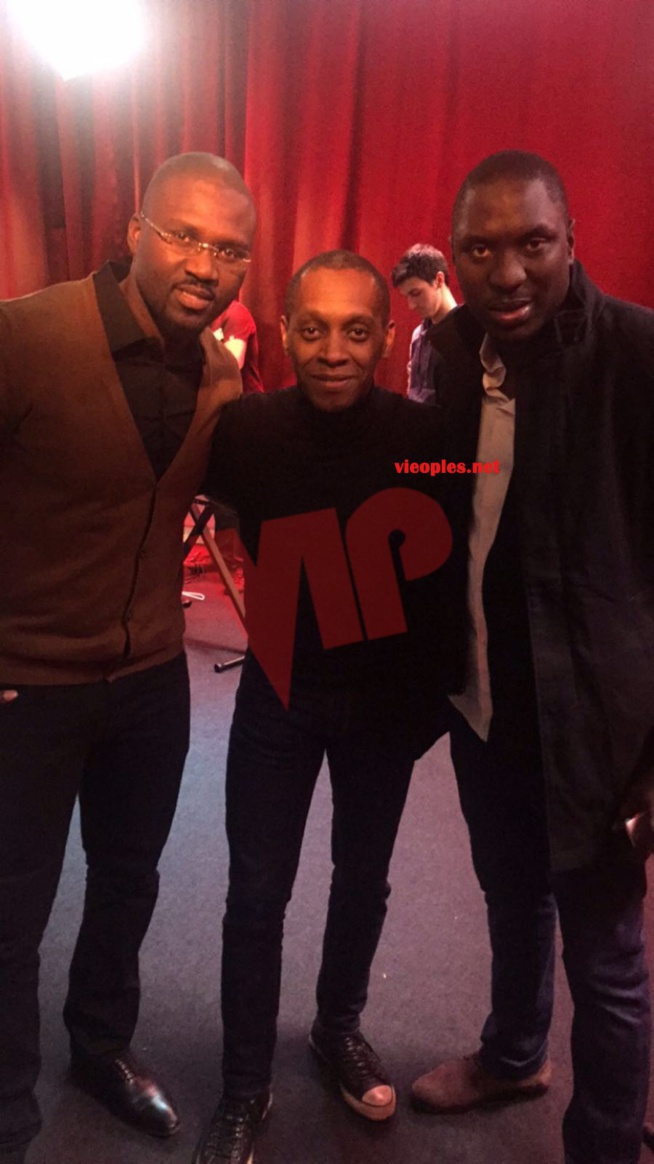 SUR LA ROUTE DE BERCY: Sen Art Vision et Vouzénou avec Waly à Paris. SUR LA ROUTE DE BERCY: Sen Art Vision et Vouzénou avec Waly à Paris.