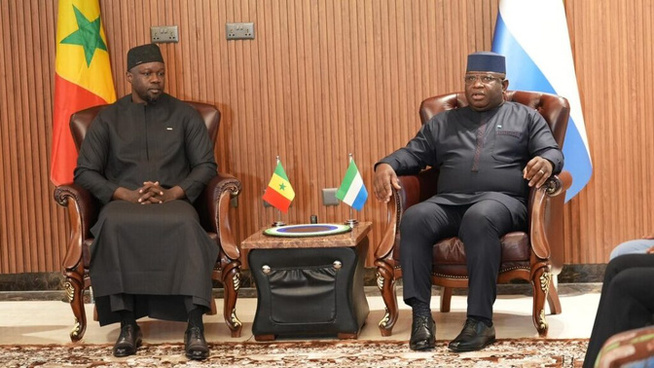 Sierra Leone : Ousmane Sonko plaide pour un corridor maritime Dakar–Freetown Sierra Leone : Ousmane Sonko plaide pour un corridor maritime Dakar–Freetown