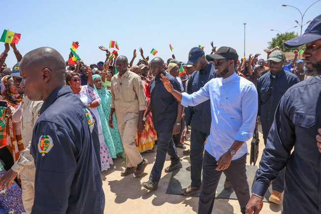Fin de tournée économique dans le Nord : Le président Diomaye Faye salue le dynamisme des acteurs locaux Fin de tournée économique dans le Nord : Le président Diomaye Faye salue le dynamisme des acteurs locaux