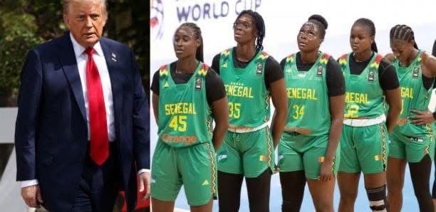 Afrobasket féminin : Trump joue un sale tour aux Lionnes Afrobasket féminin : Trump joue un sale tour aux Lionnes