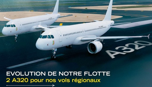 Transport aérien : Air Sénégal renforce sa flotte avec l’arrivée de deux Airbus A320 Transport aérien : Air Sénégal renforce sa flotte avec l’arrivée de deux Airbus A320