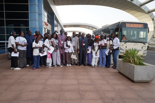 Cinquième vague de départs pour la Migration circulaire : 48 travailleurs saisonniers sénégalais en route vers l’Espagne Cinquième vague de départs pour la Migration circulaire : 48 travailleurs saisonniers sénégalais en route vers l’Espagne