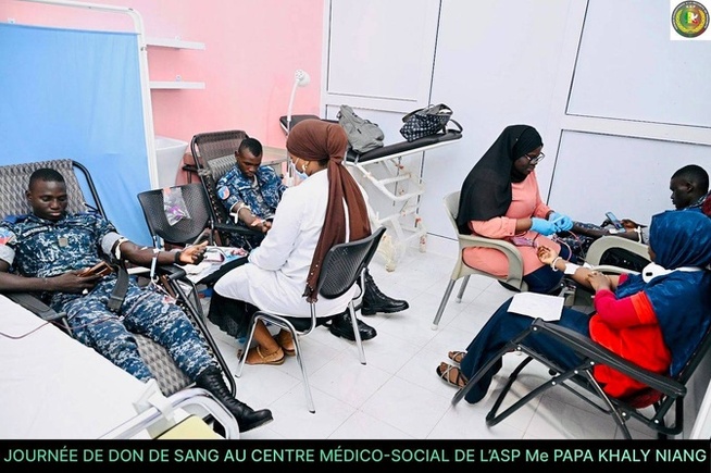 Don de sang : L’ASP mobilise ses assistants à la sécurité de proximité, pour une grande action citoyenne Don de sang : L’ASP mobilise ses assistants à la sécurité de proximité, pour une grande action citoyenne