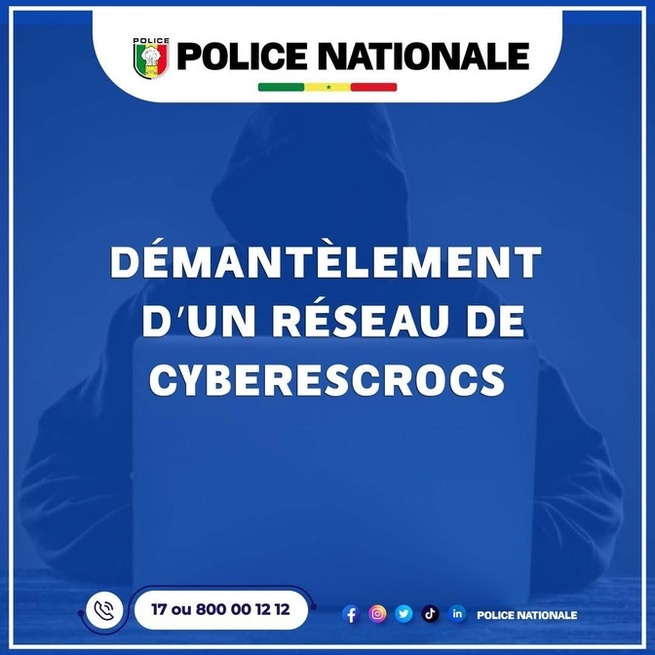 Fraude numérique massive : Un réseau de cyber escroquerie démantelé par la Division Spéciale de Cyberceiminalité Fraude numérique massive : Un réseau de cyber escroquerie démantelé par la Division Spéciale de Cyberceiminalité