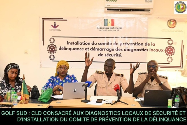 Sécurité de proximité : Installation du comité de prévention à Golf Sud Sécurité de proximité : Installation du comité de prévention à Golf Sud